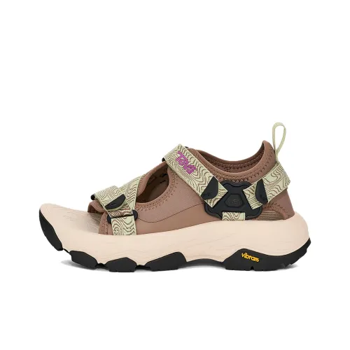 Teva Grandview Пляжные сандалии Коричневый Женские