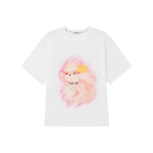 EIMISMOSOL Белые Женские Футболки