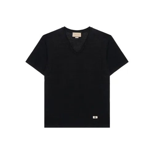 GUCCI Мужские черные футболки