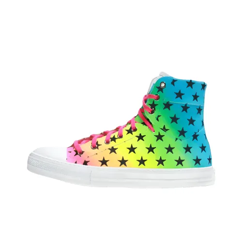 AMIRI High-Top Canvas Shoes Multicolor Men's