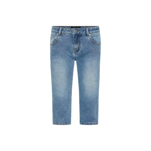 WHITE FOX Annie Low Шаговый шов Capri Джинсы Винтаж Джинсовые шорты Женские