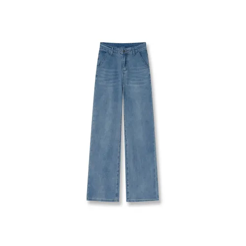 SEVEN FOR ALL MANKIND Женские джинсы синие