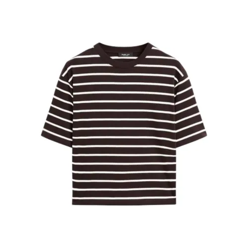 Massimo Dutti Коричневые Женские Т-рубашки