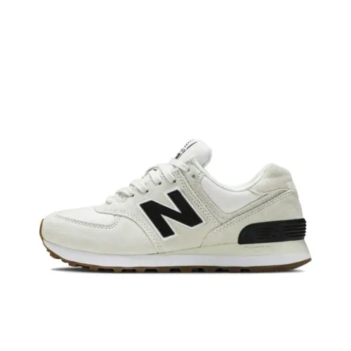 Reformation x New Balance NB 574 Устойчивый к истиранию низкий топ Повседневная обувь Женская Белая