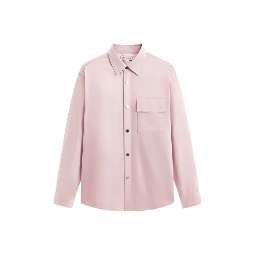 PEACEBIRD MEN Лиоцелл Однотонная Верхняя одежда Рубашка Мужская