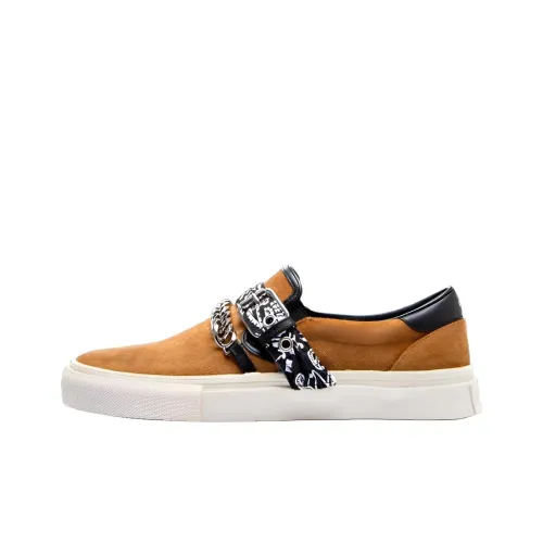 AMIRI Bandana Buckle Повседневная обувь Мужская Коричневая