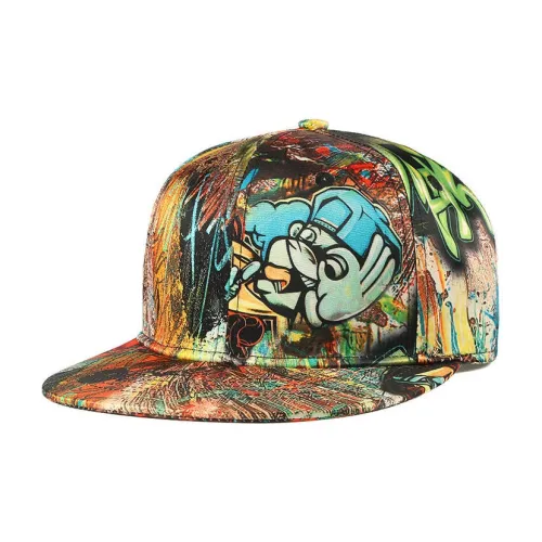 Coated Graffiti Полиэстер Кепки Унисекс