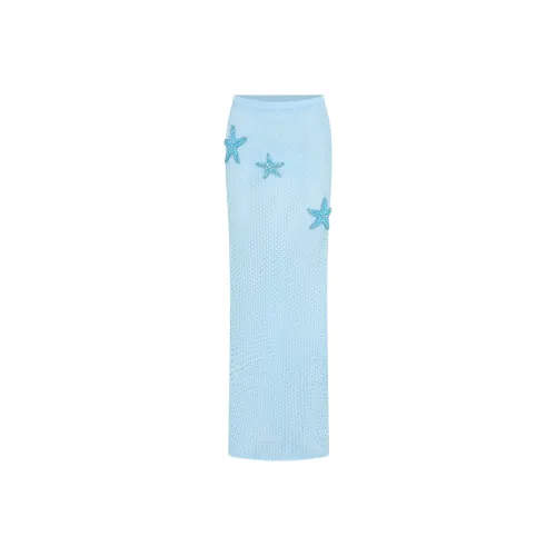 WHITE FOX Ocean STARLET Maxi Skirt Baby Casual Long Skirt Women's