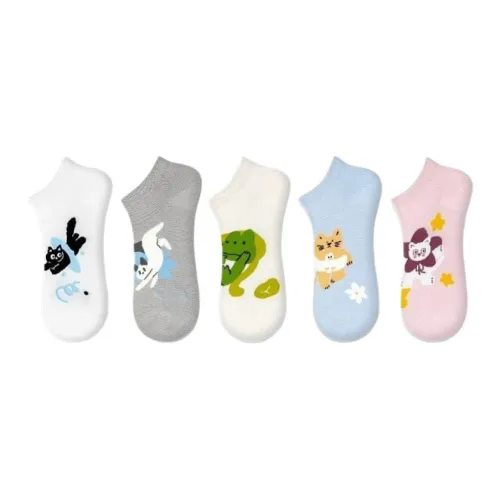 FARO 5 пар [Одна OF Each Стиль] Женские носки