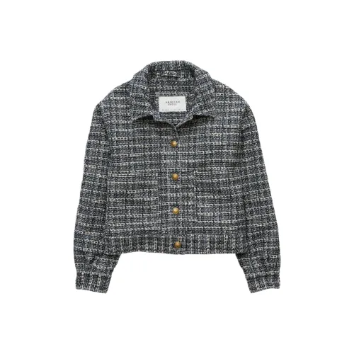 AMERICAN EAGLE Твид Utility Куртка Женская