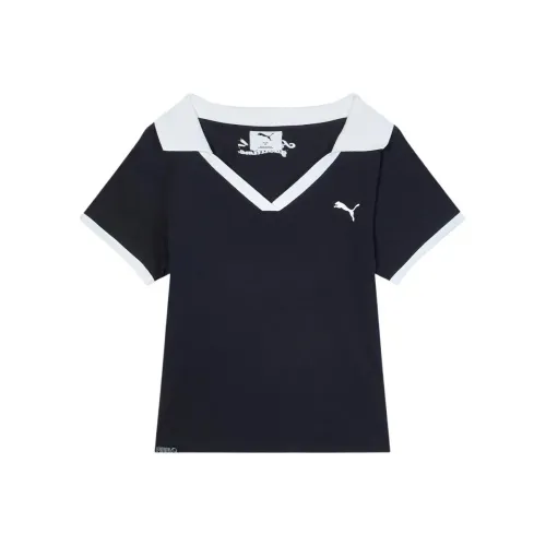 PUMA Морской синий Женские Поло