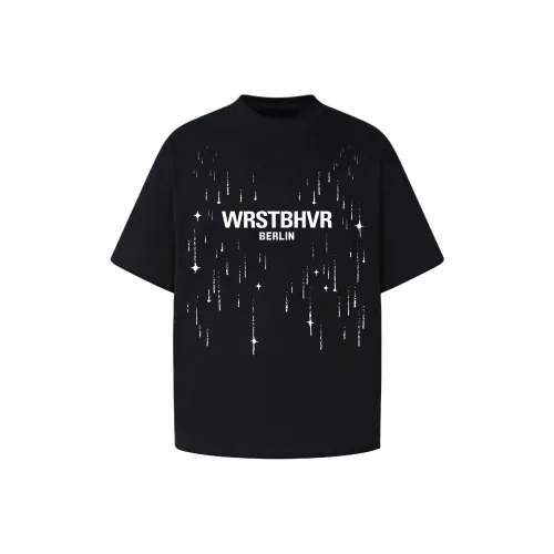 WRSTBHVR PIONEER Черная унисекс футболка