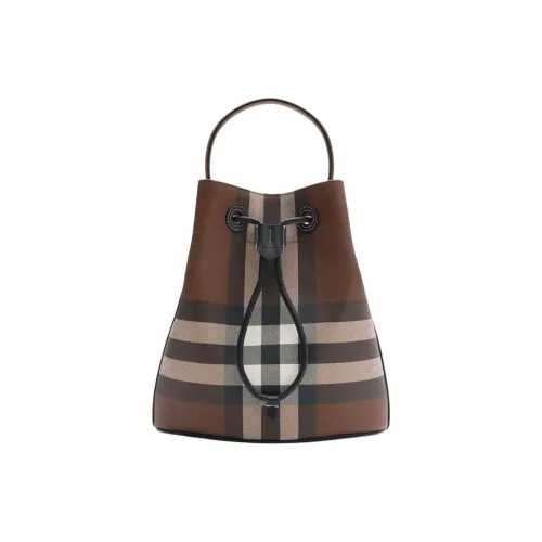 Burberry Сумка-торба TB Компактного Размера Ручка Регулируемый Съемный Наплечный Ремень Затягивающийся Шнурок