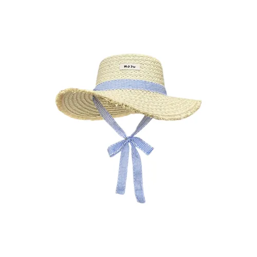 Youyoulan Соломенная плетеная шляпа с защитой от солнца для женщин