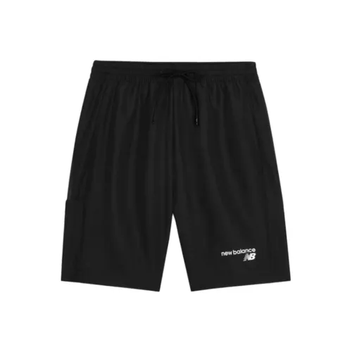 New Balance совместные черные мужские спортивные шорты