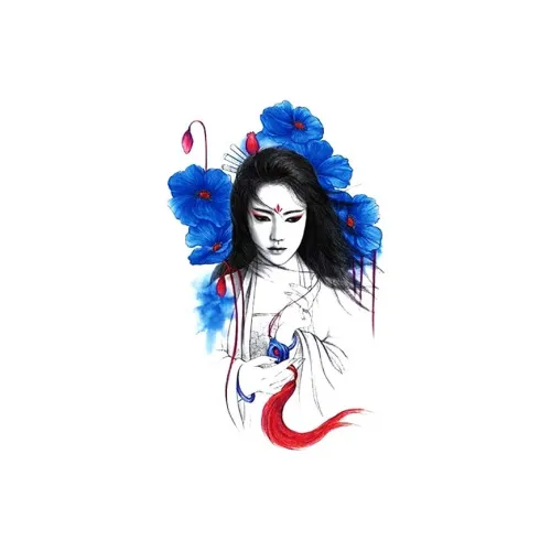 LIEJI Enchanting Лето Многоцветный Татуировка Наклейка