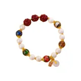 [Тигр, Лошадь и Собака] Пять Благословений Ладан Пепель Лиули Киноварь Три-Гармонии Браслет