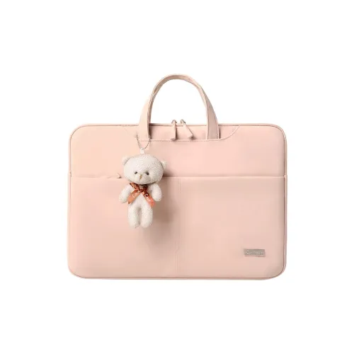 Dwiray ПУ (полиуретан) Ноутбук Сумка Женская Розовая