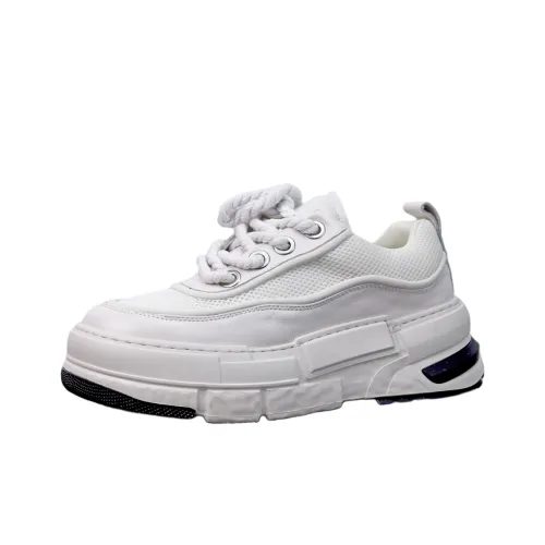 x UCOC x Banas Дышащий Низкий Топ Casual Мужской Белый