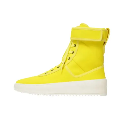 Fear Of God Повседневный Высокий Топ Желтый Унисекс