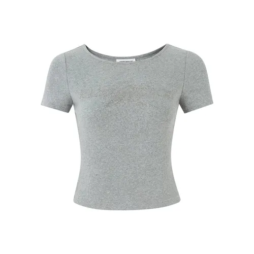 EIMISMOSOL Серые Женские Футболки