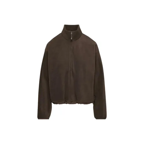 Aritzia Мокко Коричневый Унисекс Толстовки