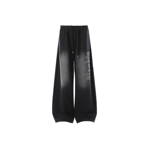 BLANKIN. Мытый серый Унисекс Повседневные брюки