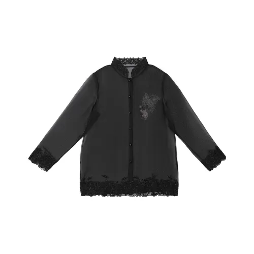 TCH Черные Женские Рубашки