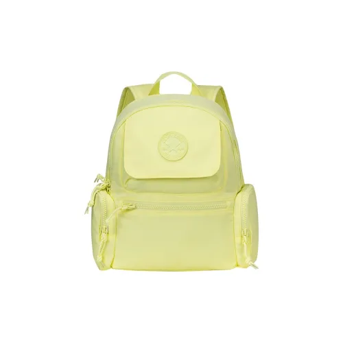 Конверс Полиэстер Маленький Рюкзак Маленький Унисекс Кремово-Желтый