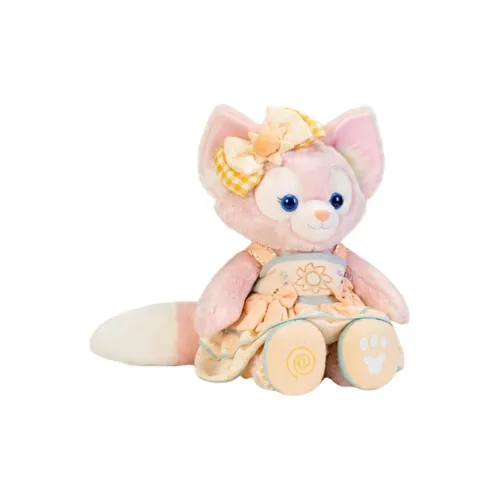 Disney x DISNEYLAND Duffy и Friends Естественный цвет Средний размер Linbell Куклы Плюшевая кукла 43,5 см Высота Шанхай Дисней