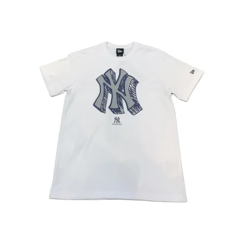 New Era Белая Унисекс Футболка