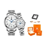 Натуральные белые часы [Лимитированная подарочная коробка]