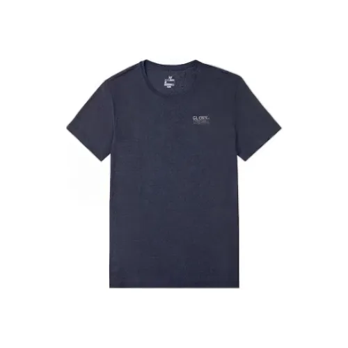 361° T Рубашка Мужская Темно-синий Синий Фотиния Серый