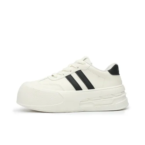 Komanic Аbrasion Resistant визуально увеличивает рост Низкие Кроссовки для скейтбординга Женские