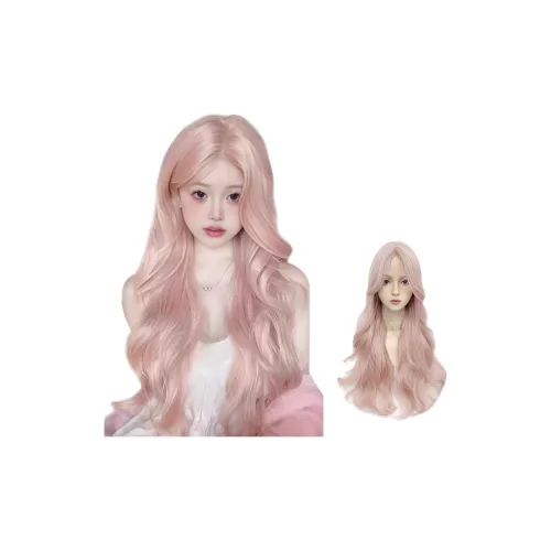 YOSEE Wig Big Wave Длинные кудрявые волосы Misty розовое золото COS имитированные волосы натуральная парик Full Head COVER