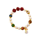 [Свинья, Кролик и Овца] Пять Благословений Ладан Пепель Лиули Киноварь Три-Гармонии Браслет