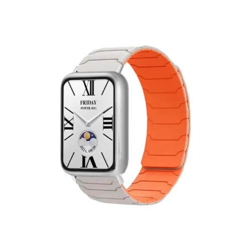 DiaYzlo Ремешок Xiaomi Красный Бежевый Совместимость Силиконовый Материал