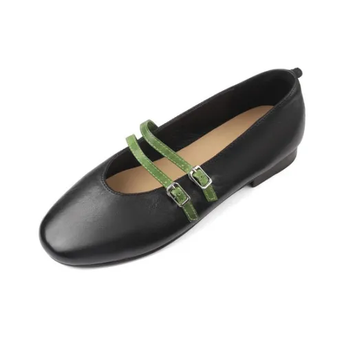 Su Yanjiao Mary Jane Shoes Женские
