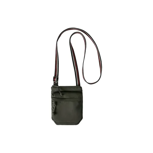 ZARA Сумка через плечо Армейский зеленый Мужской