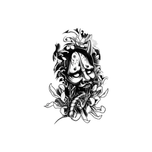 LIEJI Жизнь и Смерть Спокойствие Многоцветный Тату Стикер