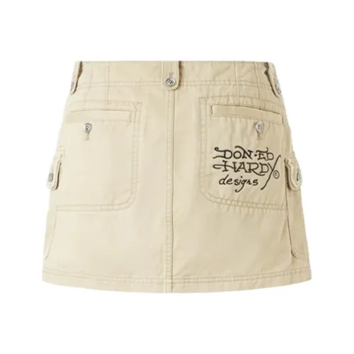 Ed Hardy CAMEL Женские короткие юбки карго