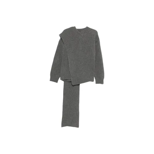 JIL SANDER Серый Женские Свитеры