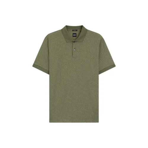 Hugo Boss Зеленая Мужская Поло