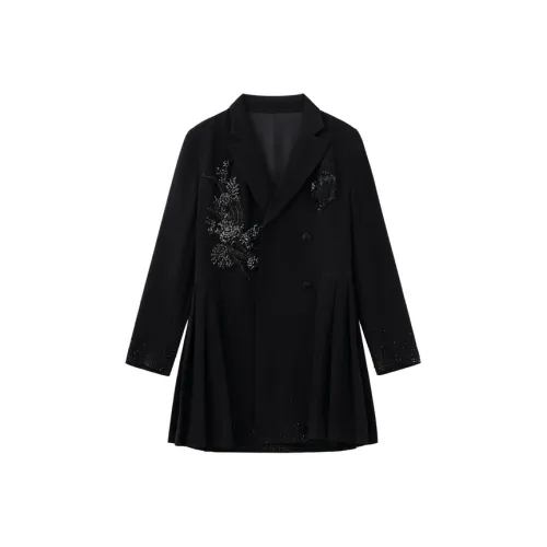 TCH Черные Женские Деловые Костюмы