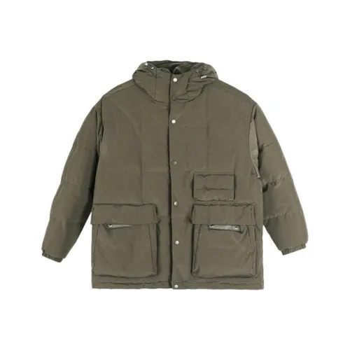 PUSH HZC Кофейный Мужской Пуховик