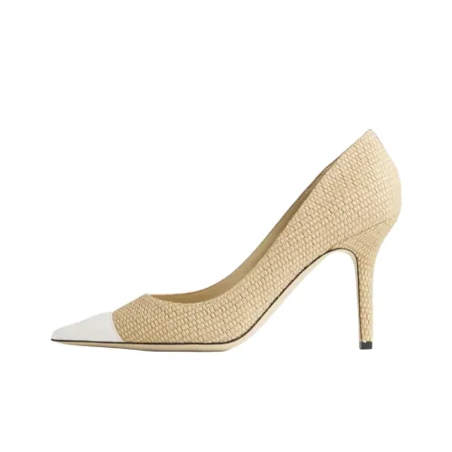 Jimmy Choo Высокие каблуки Бежевые Женские