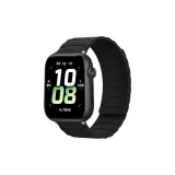 [Black] Броня Pattern Magnetic Silicone Strap  
[Черный] Броня Узор Магнитный Кремниевый Ремешок