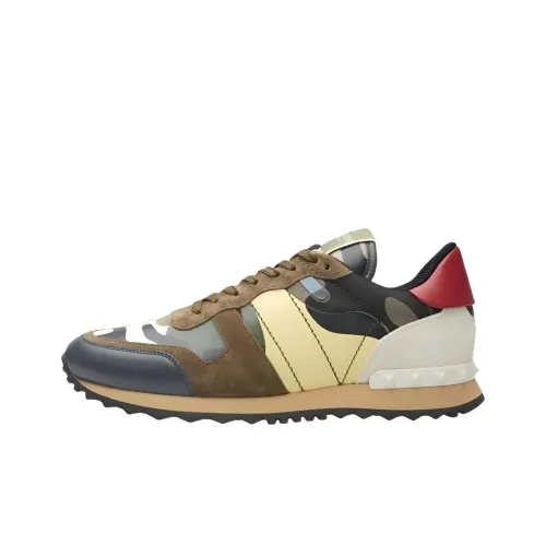 Valentino Rockrunner Low Топ Повседневная обувь Мужская Камуфляж