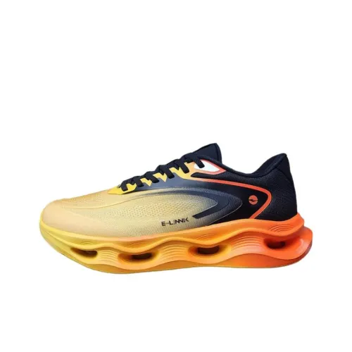 Erke Беговые кроссовки Low Top Pineapple Yellow Black Men's