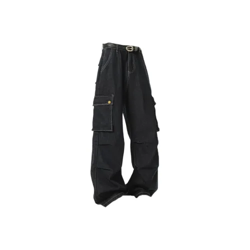 RVANGUARD Темно-синие унисекс джинсы